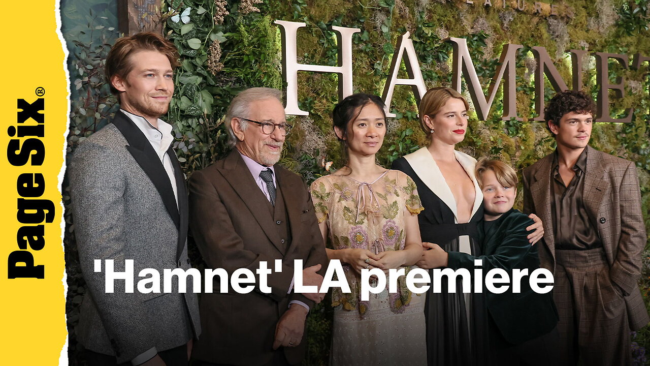 Jessie Buckley, Joe Alwyn and more attend the 'Hamnet' LA premiere