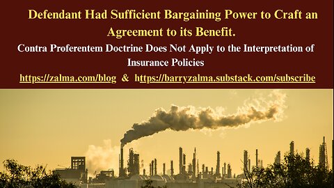 Defendant Had Sufficient Bargaining Power to Craft an Agreement to its Benefit.