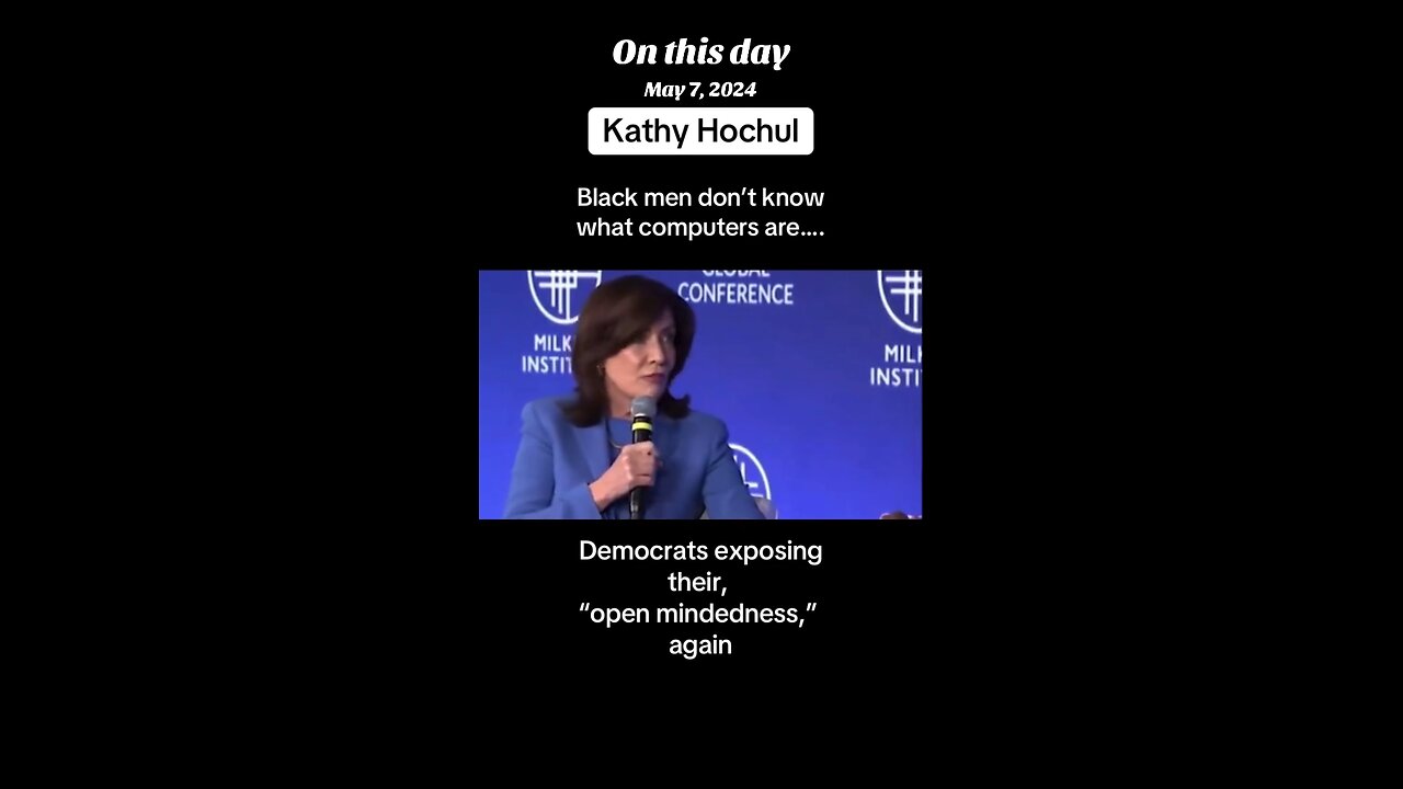 When Kathy Hochul said black people don’t know how to use computers…