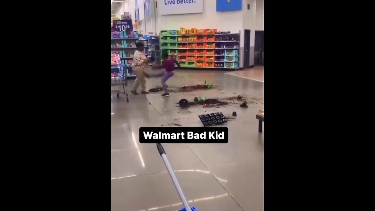 Child attacks grandmother in temper tantrum at Walmart, customers forced to help