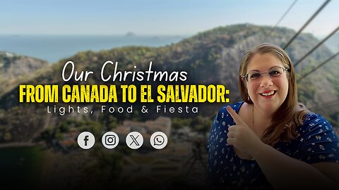 Canadians' First Christmas in El Salvador | Christmas Lights, Food & Fiesta in El Cafetalon |Charity