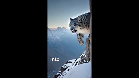 Into the Wild with the Majestic Snow Leopard.