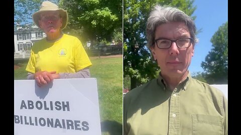 Bitter TDS Sufferer And NH Rep. Will Darby Having A Normal One At A Rage Against The Regime Protest