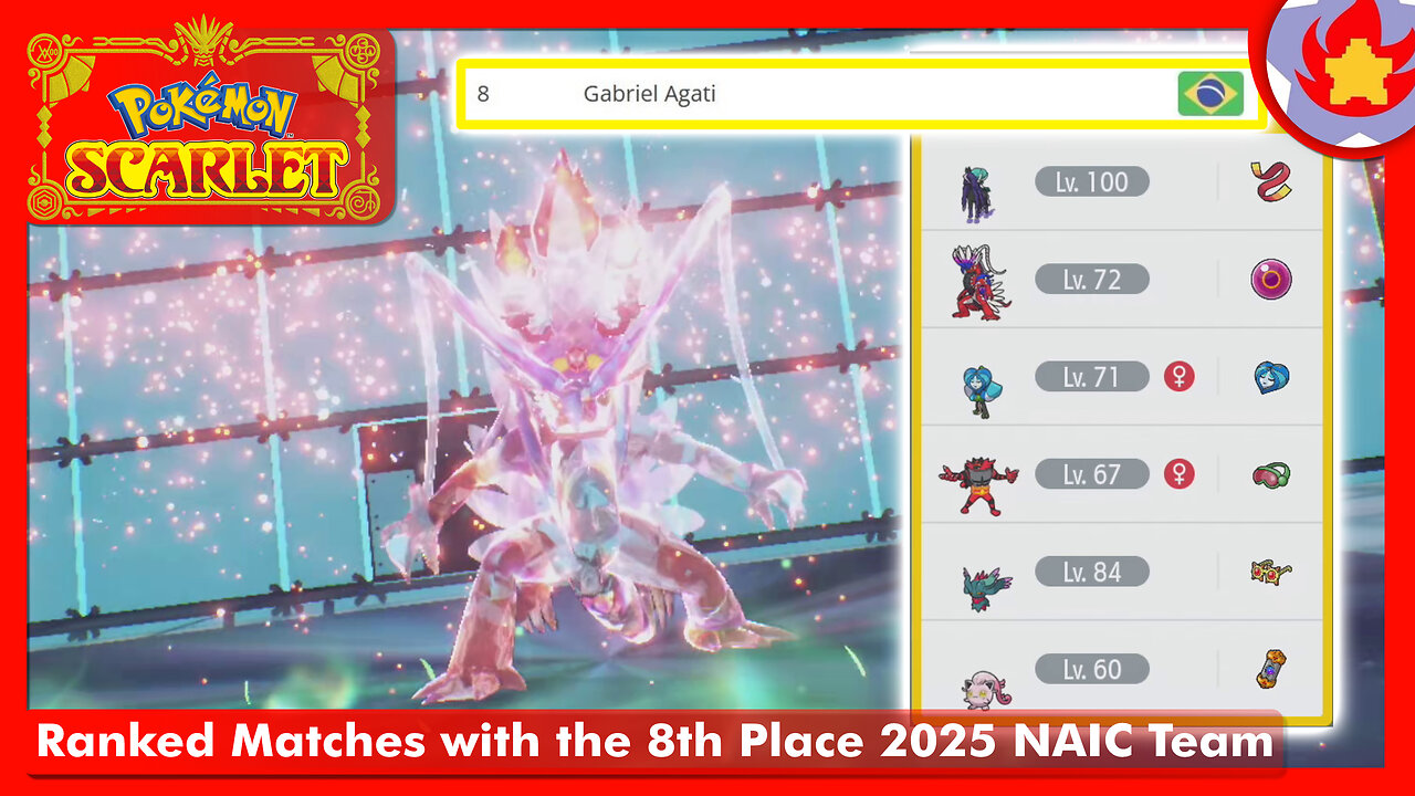 Ranked Matches with the 8th Place 2025 NAIC Team | Pokemon VGC