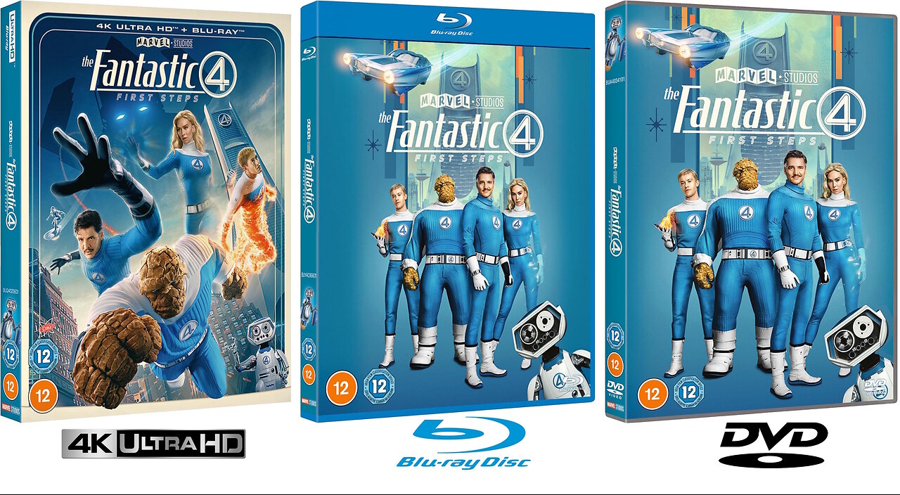The Fantastic Four: First Steps [4K UHD & Blu-ray & DVD]