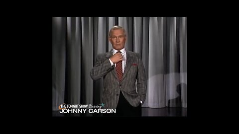 Tommy Smothers Impersonates Johnny Carson on the Tonight Show