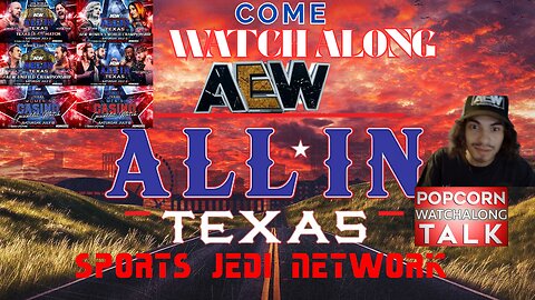 LIVE AEW All In Full PPV Watch Along! Full Show Reactions + Every Match, Every Moment! Fan Chat 🔥