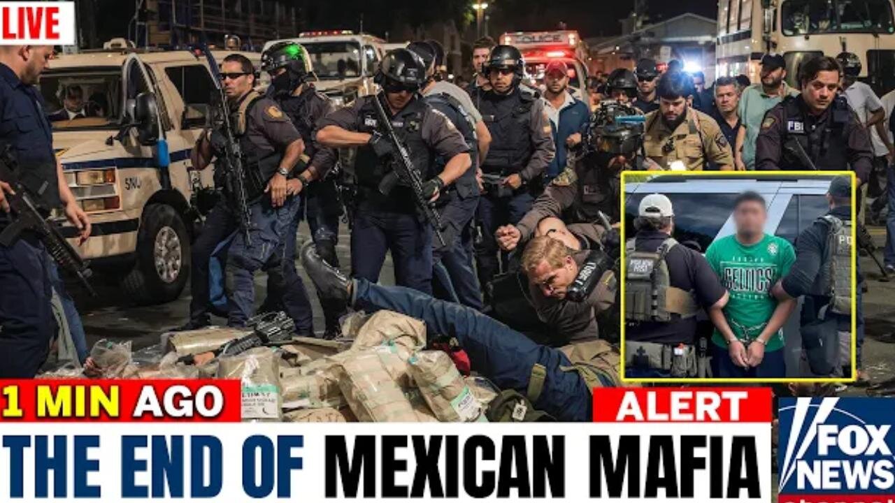 FBI, DEA & LAPD RAID in CA: MEXICAN MAFIA BUSTED- 14 Arrested, Firearms, NARCOTICS Seized ~ Video by Border Operation (10.30.25)