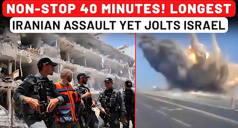 Fattah-1, QADR Hellfire in Just 40 Minutes Iran’s Relentless Firepower Paralyses Israeli Cities