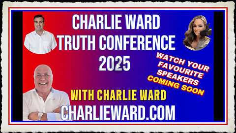 CHARLIE WARD TRUTH CONFERENCE WITH CHARLIE WARD - SPEAKERS TO FOLLOW!