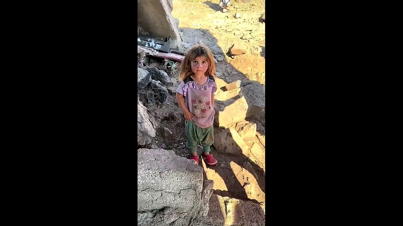 Blessing a little girl in Turkey #sad