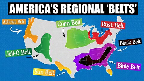 The Southeast isn't the Bible Belt