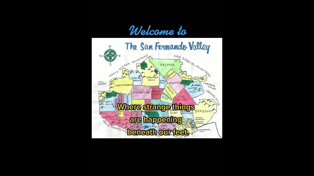 Secret trains beneath the San Fernando Valley