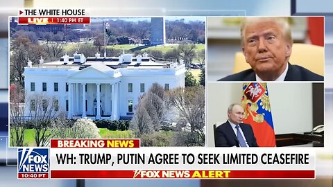 BREAKING: Trump, Putin agree to begin ceasefire negotiations immediately