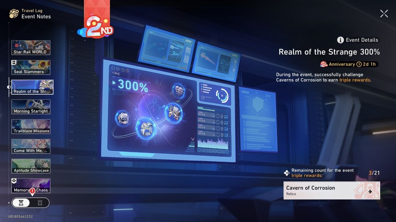Realm of the Strange 300% Event - Honkai: Star Rail (HSR) - Version 3.2