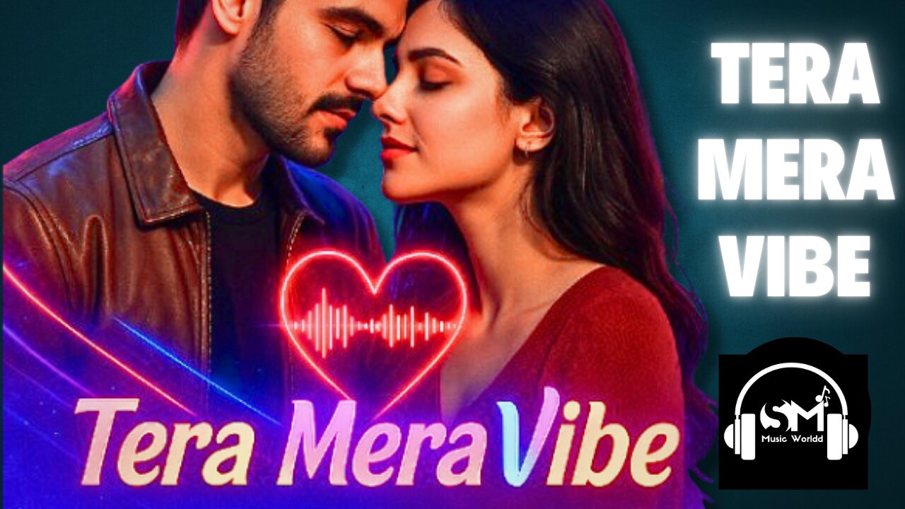 Tera Mera Vibe | New Hindi Romantic DJ Song 2025 | SM Music Worldd