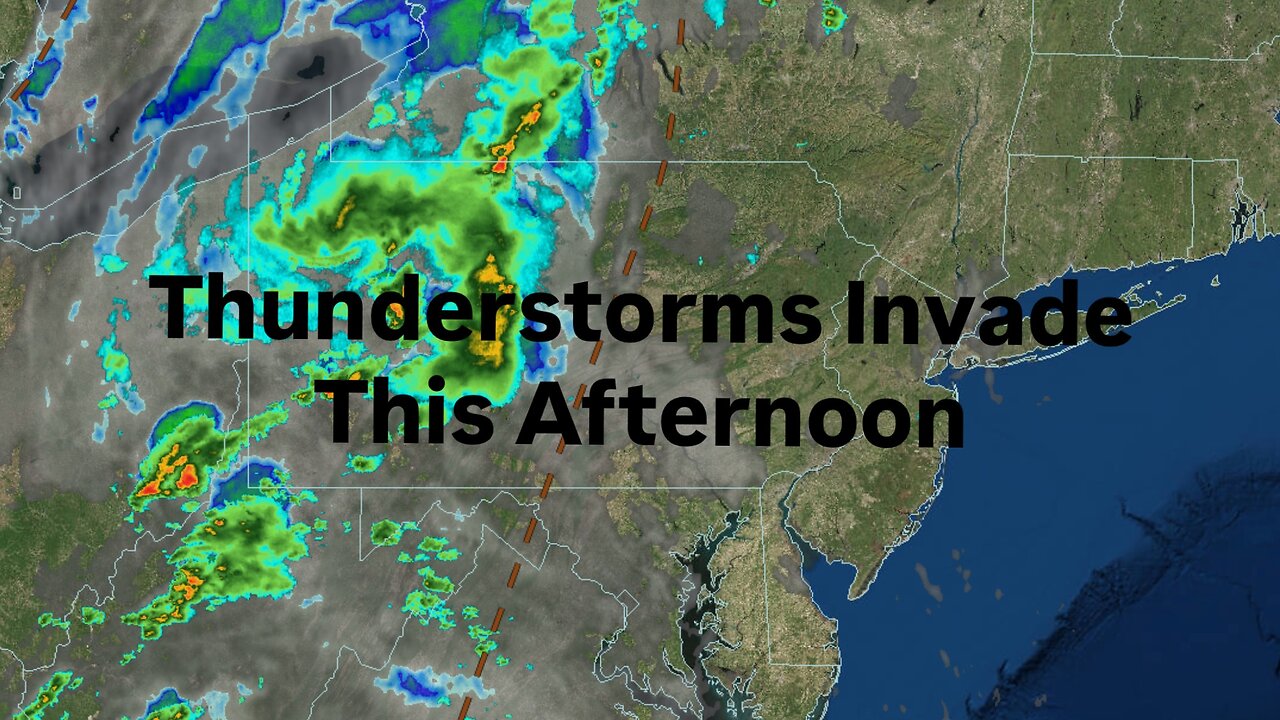 Thunderstorms Invade This Afternoon