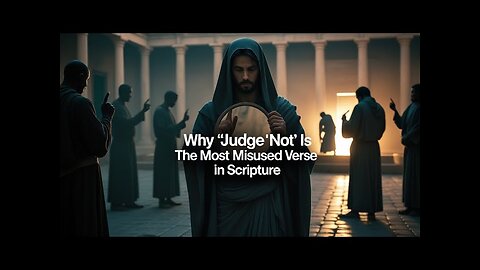 Why “Judge Not” Is the Most Misused Verse in Scripture