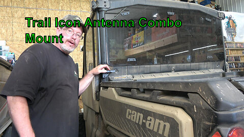 Trail Icon Antenna Combo Mount