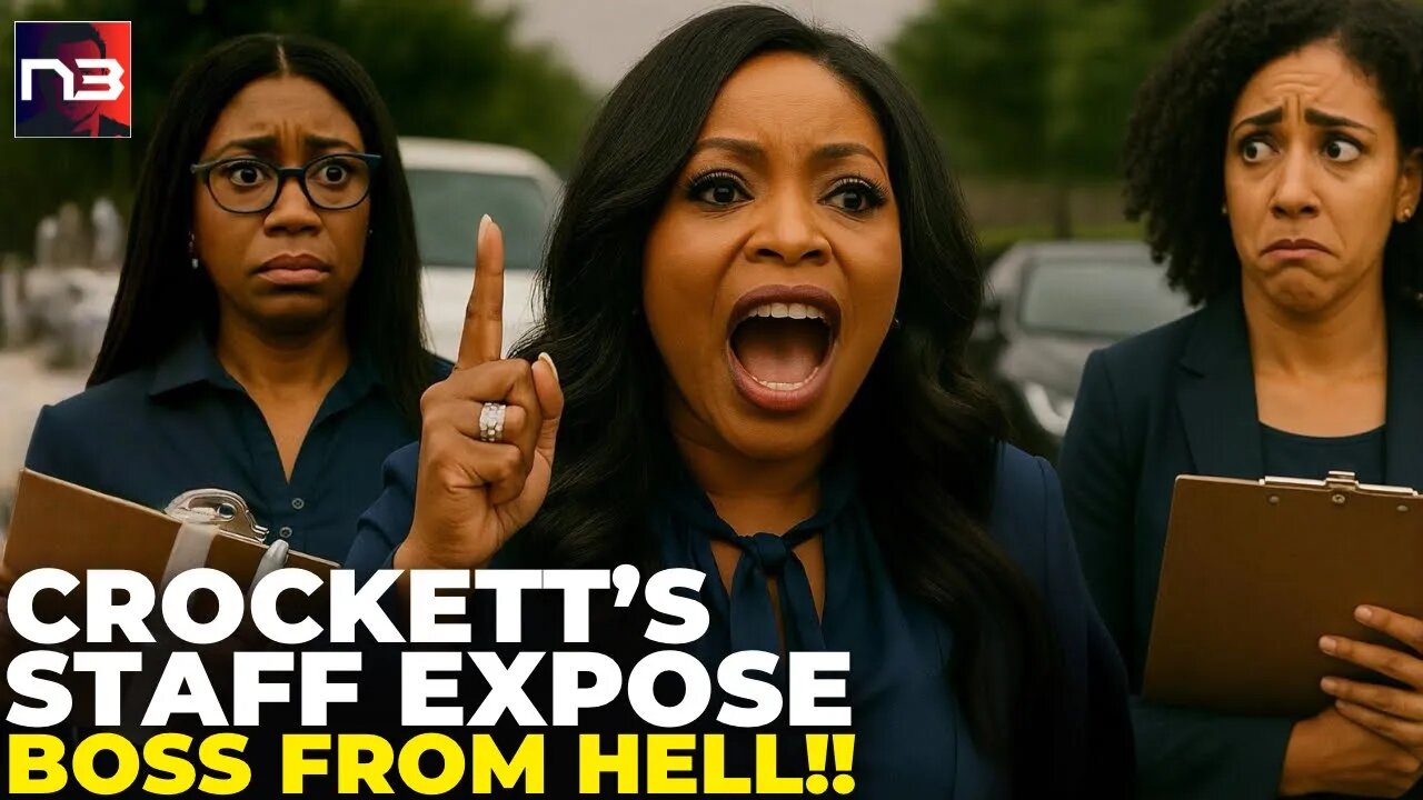 Developing: Crockett’s Staff REVOLT Exposes What She Really Does All Day – Democrats PANICKING