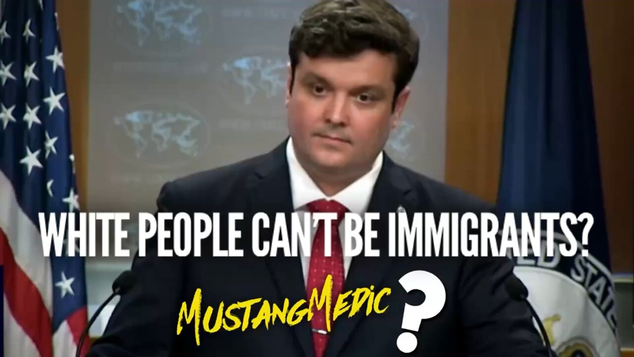 BREAKING NEWS🚨 White immigrants oh no!.