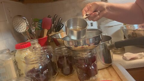 Canning Beets And Trying To Avoid The Mess
