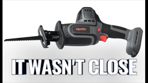 The Meliff 20 Volt Reciprocating Saw Surprised Me!