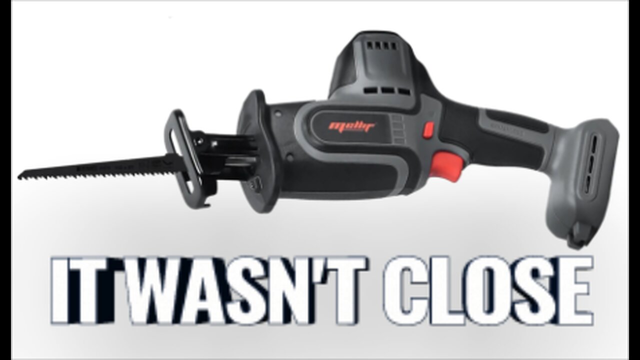 The Meliff 20 Volt Reciprocating Saw Surprised Me!