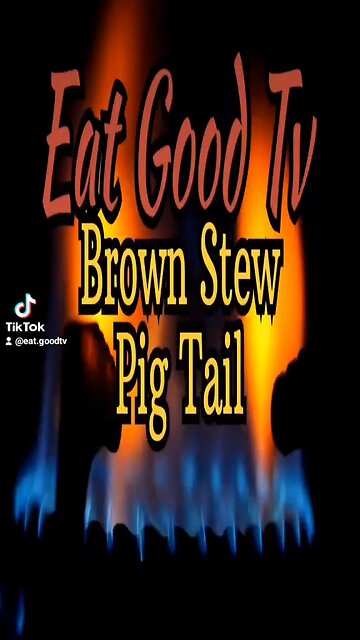 Brown Stew Pig Tail