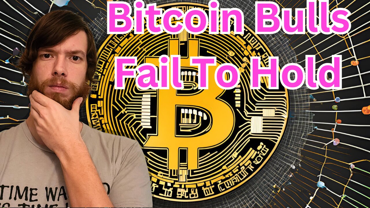 Bitcoin Bulls Fail To Hold #crypto #grt #xrp #algo #ankr #btc