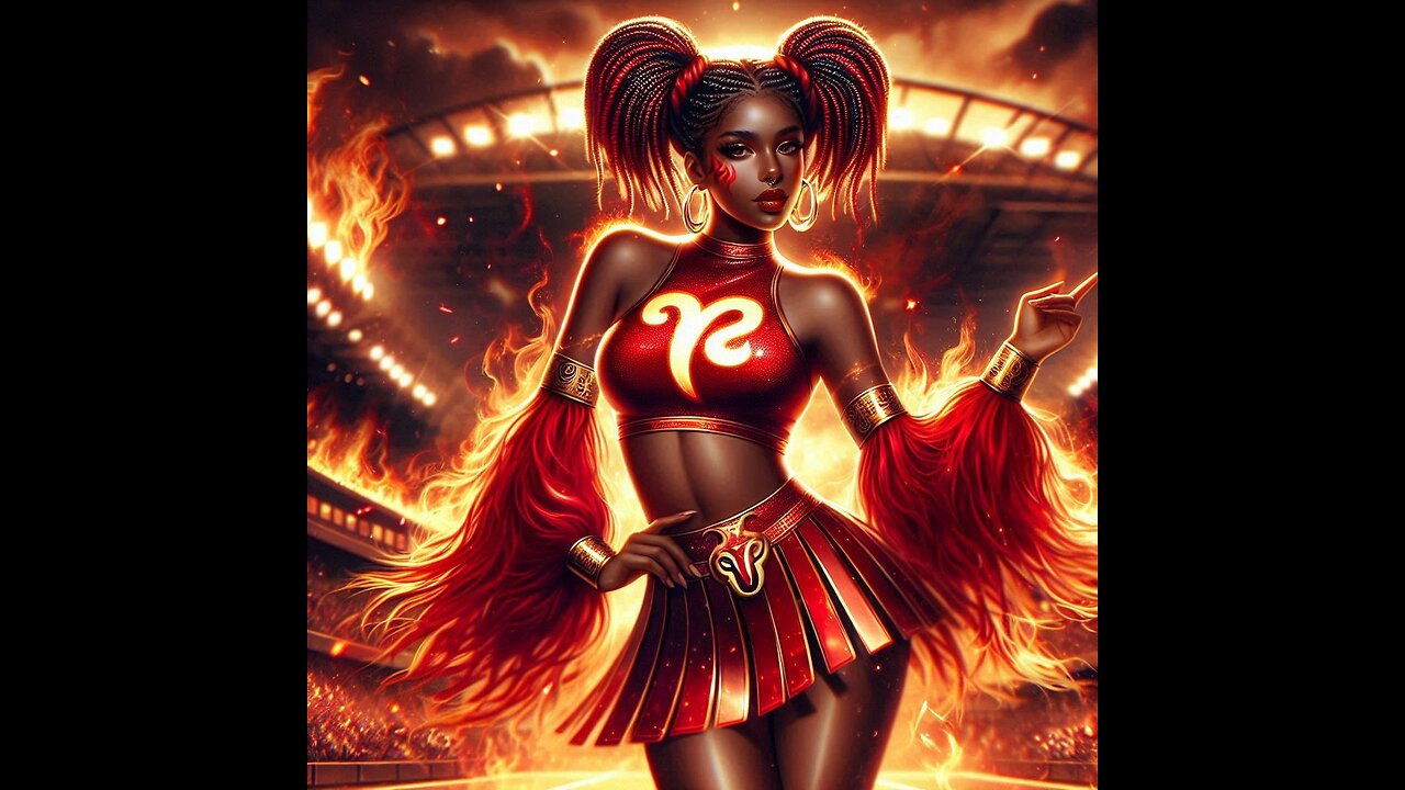 "Zodiac Vibes: All-Star Cheer Divas"