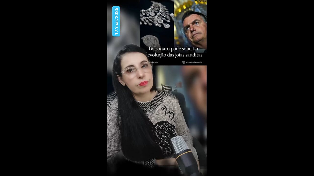 Bolsonaro pode pedir devolucao das jóias sauditas