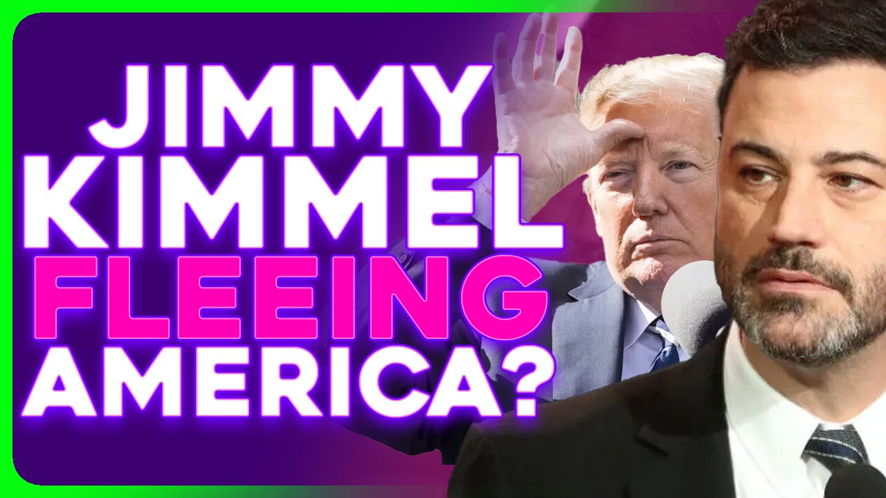 Delusional Jimmy Kimmel Got Italian Citizenship Because of Trump