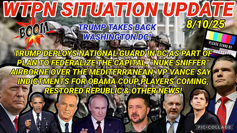 WTPN ~ Judy Byington ~ Situation Update ~ 8-11-25 ~ Trump Return ~ Restored Republic via a GCR