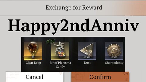 September 4, 2025 Clear Drop Code (Reverse 1999)