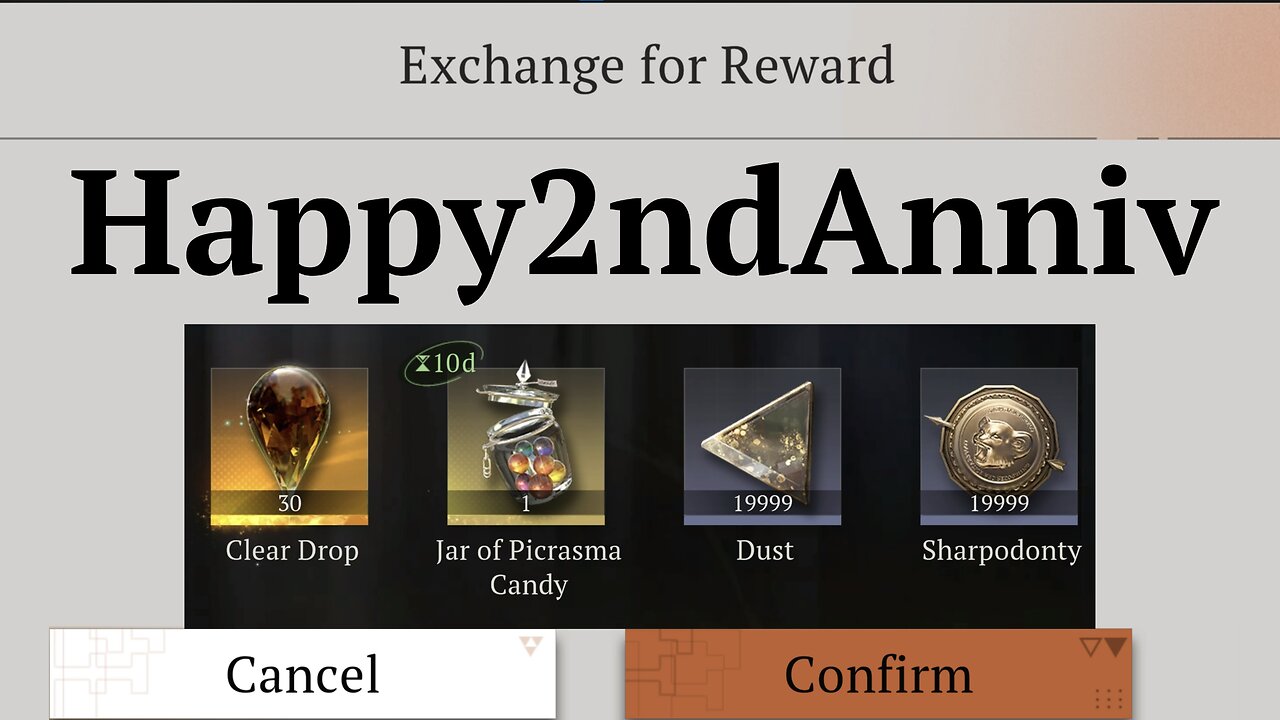 September 4, 2025 Clear Drop Code (Reverse 1999)