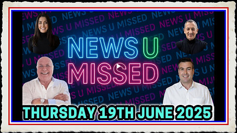 CHARLIE WARD DAILY NEWS WITH CHARLIE WARD, PAUL BROOKER WARREN THORNTON THURSDAY 19TH JUNE 2025