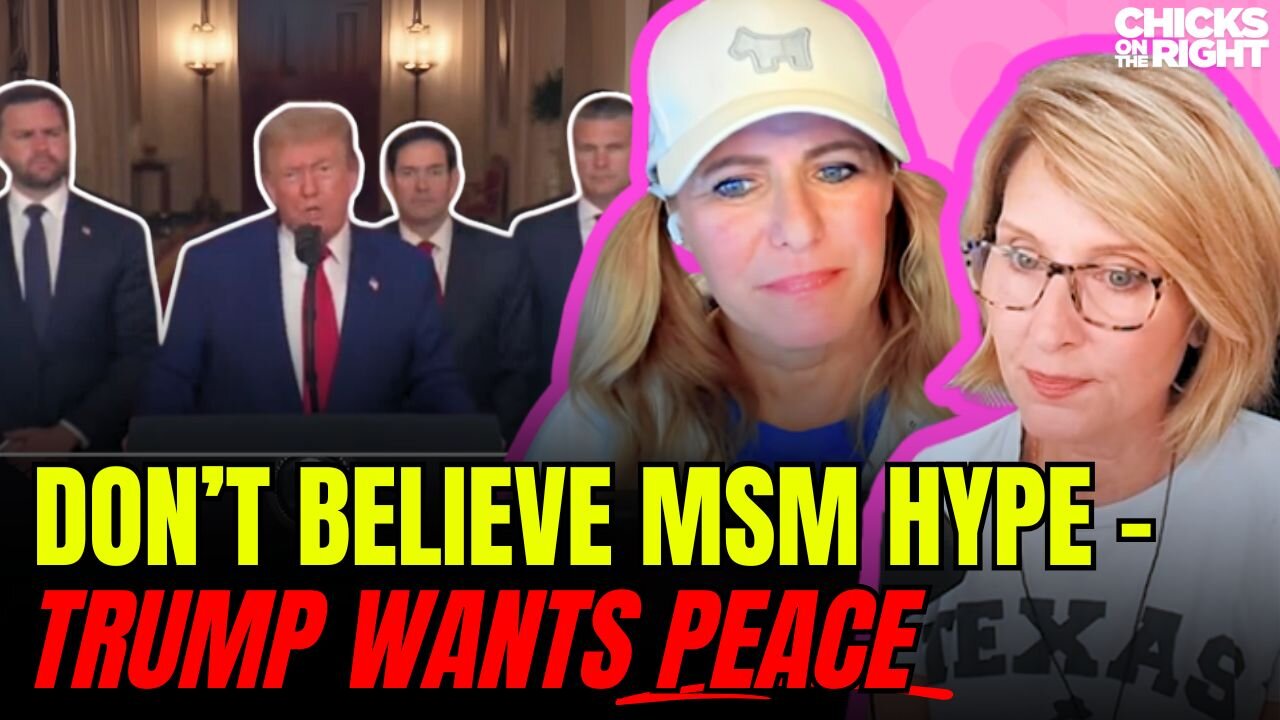 Trump vs Iran, JD Vance Wrecks Padilla, and The DNC Is BROKE | Chicks On The Right