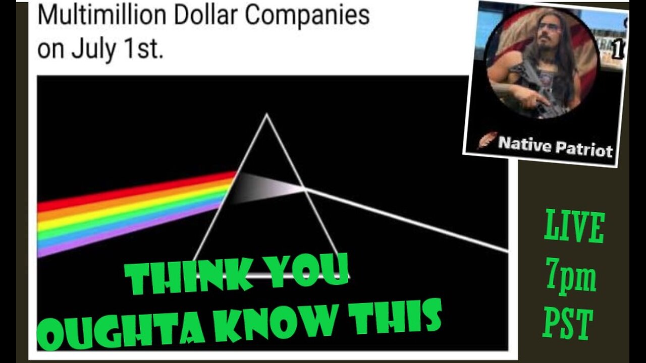 EP#89 - Guest: Native Patriot - End of Pride, Start of New Taxes & Fatwa; Idaho Under Fire;