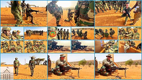 Senegalese Soldiers Train with U.S. and Dutch Troops in Live-Fire Exercise
