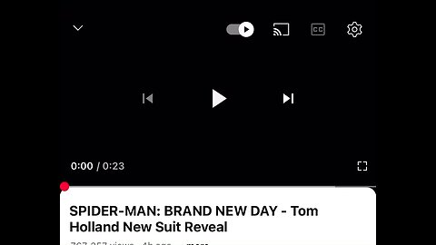 Spider-Man: Brand New Day Tom Holland New suit