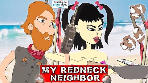 MY REDNECK NEIGHBOR - Crazy Asian threatens to eat Guinea Pig Prank Cartoon