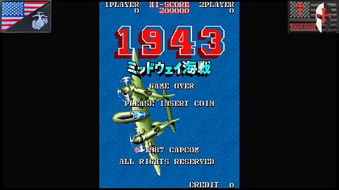 1943 ミッドウェイ・海戦 (Arcade - Attract Mode) [JP Version of "1943: The Battle of Midway"]