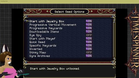 Specifically Progressive Keycard Vertical Movement Day Part 1: Timespinner Randomizer