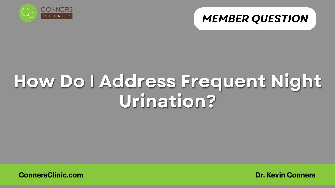 Frequent Night Urination Problem