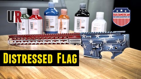 Tutorial: 4th of July Distressed Flag Cerakote with Built American