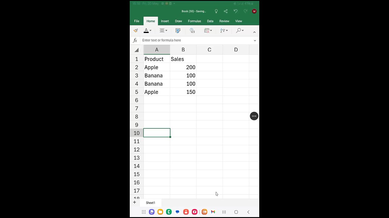 Excel Tutorial
