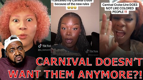 WOKE Black Women FUME Over 'RACIST' Carnival Cruises BANNING RAP MUSIC To TARGET Black People!