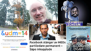 Sionistiska brott & kollaps. Video-plattformar. AI &jobb. Yandex. AI-bidrag. Säpo & Metas MED-censur