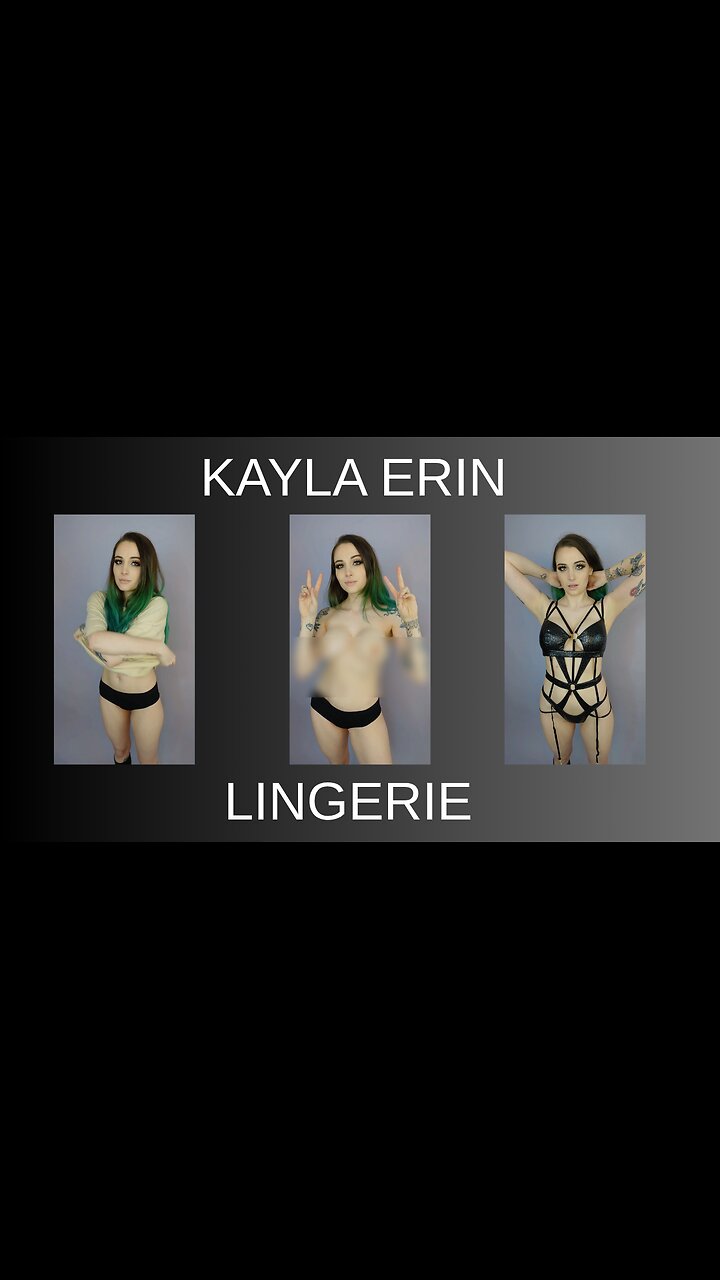 Kayla Erin Lingerie Try on Fashion Haul